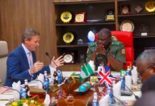 UK, Nigeria Move to Deepen Defence Ties, Boost Military Training, Technology Transfer