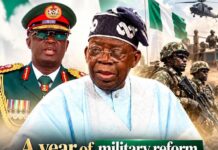 A year of military reform, operational expansion and democratic professionalism under President Tinubu