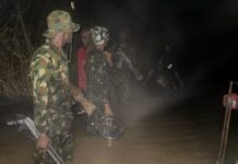 Troops storm suspected IPOB-linked camp across treacherous waters in Anambra, recover arms, explosives materials