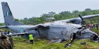 NAF Confirms 25 Dead in NAF 931 Aircraft Crash in Ondo